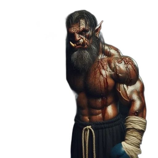 staff, creature, concept art, fantasy art transparent PNG cut-out