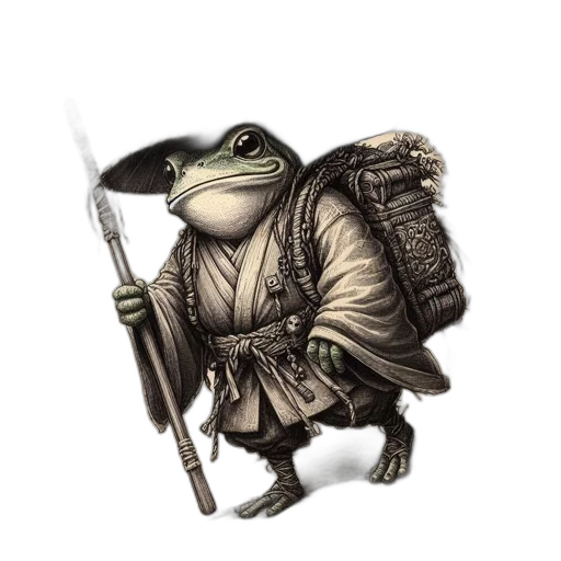 staff, jacket, dragon, animal transparent PNG cut-out