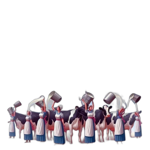 staff, umbrella, robot, hat transparent PNG cut-out