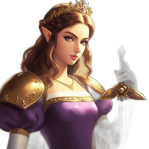 crown, staff, jewelry, dress transparent PNG cut-out