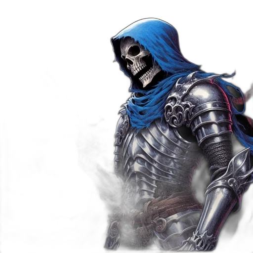 sword, mask, jacket, concept art transparent PNG cut-out