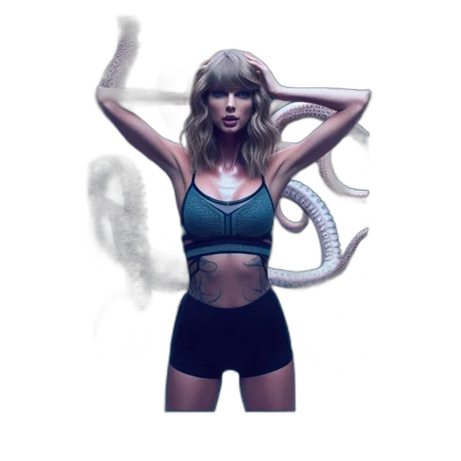 creature, hair, concept art, pixel art transparent PNG cut-out
