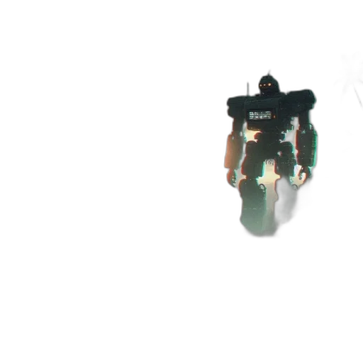 robot, weapon, creature, mask transparent PNG cut-out