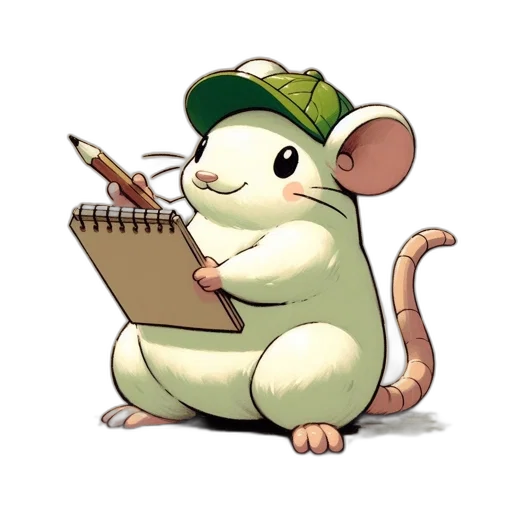 hat, animal, staff, concept art transparent PNG cut-out