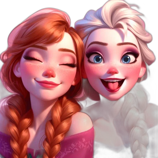 face, fantasy art, concept art, cartoon transparent PNG cut-out