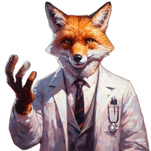 animal, staff, jacket, mask transparent PNG cut-out