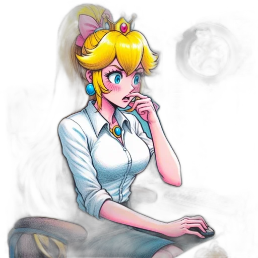 staff, dress, face, mask transparent PNG cut-out