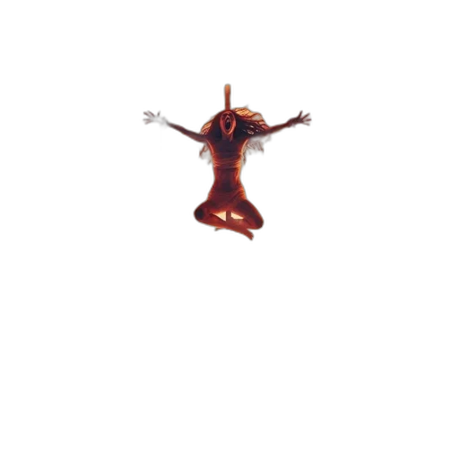 creature, hair, animal, dress transparent PNG cut-out