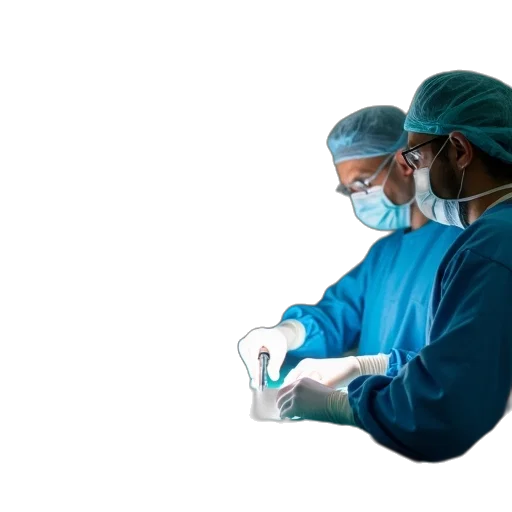 staff, operation, open, endoscope transparent PNG cut-out