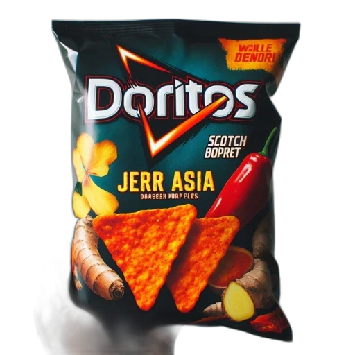 food, photorealistic, 3d render, vaporwave transparent PNG cut-out