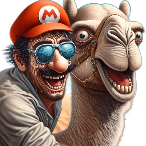mask, animal, concept art, cartoon transparent PNG cut-out
