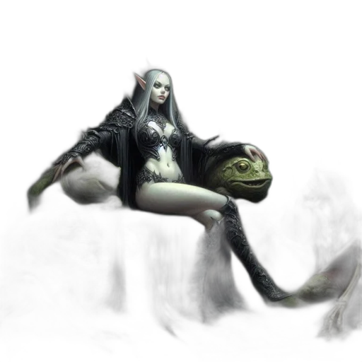 dragon, creature, animal, staff transparent PNG cut-out