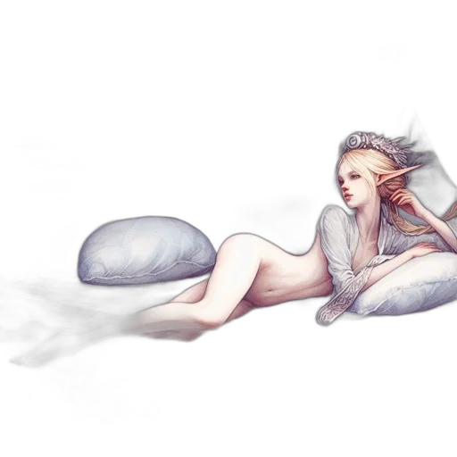 dragon, sword, dress, fantasy art transparent PNG cut-out