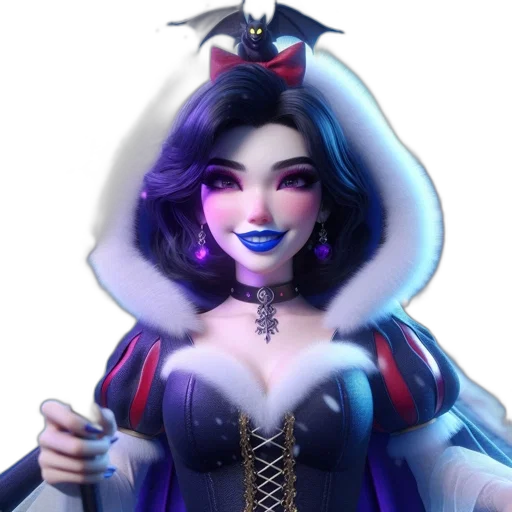 staff, fantasy art, concept art, 3d render transparent PNG cut-out