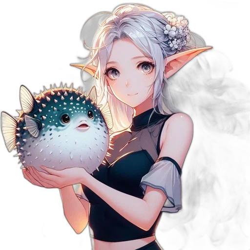 dragon, staff, creature, mask transparent PNG cut-out