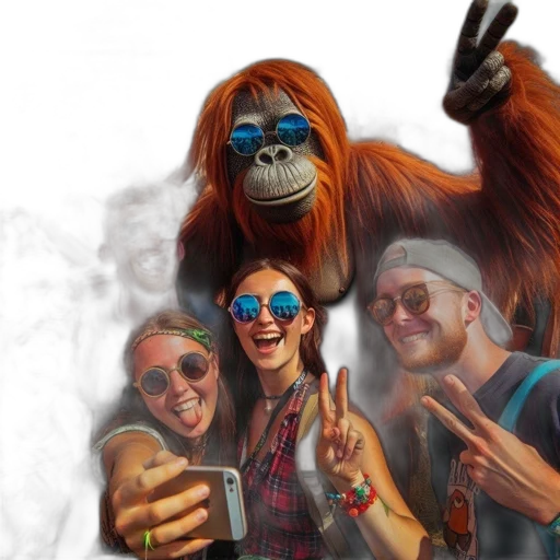 photorealistic, concept art, lively, festival transparent PNG cut-out