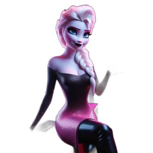 robot, dress, staff, concept art transparent PNG cut-out
