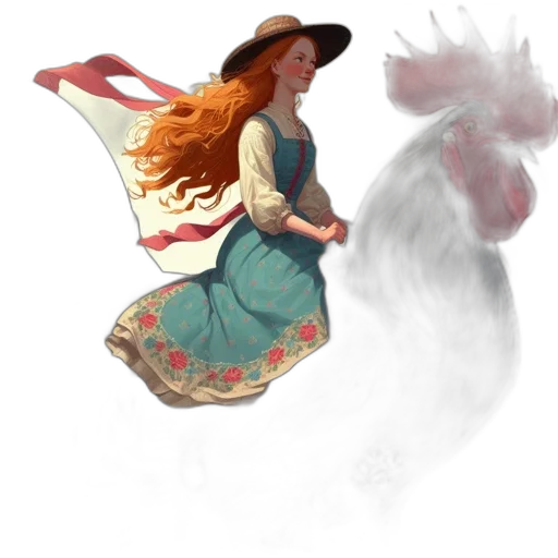 dragon, dress, mask, concept art transparent PNG cut-out