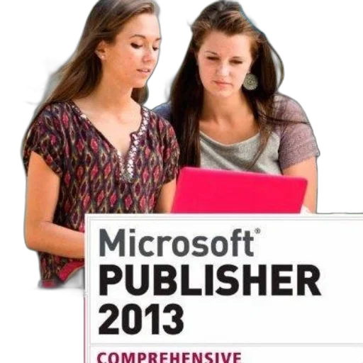 3d render, microsoft, publisher, 2013 transparent PNG cut-out