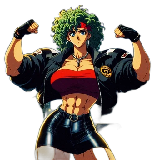 comic book art, concept art, anime, pixel art transparent PNG cut-out