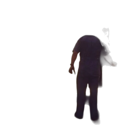 hair, mask, staff, robot transparent PNG cut-out