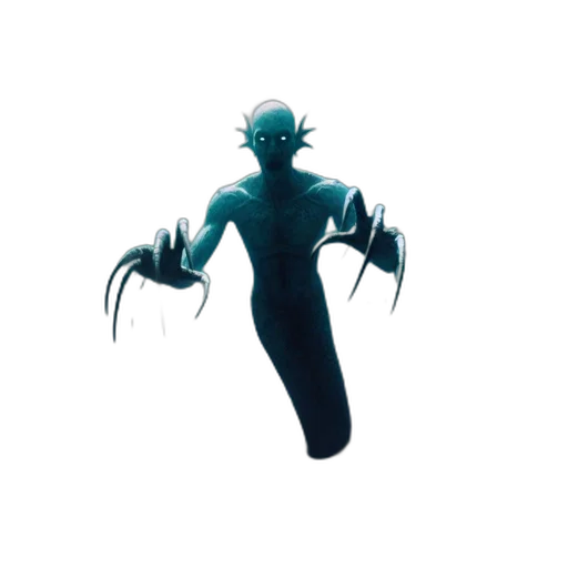 creature, staff, weapon, mask transparent PNG cut-out