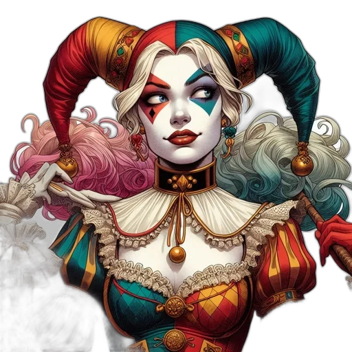 face, fantasy art, concept art, comic book art transparent PNG cut-out