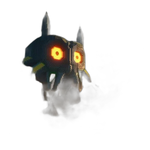 robot, mask, creature, dragon transparent PNG cut-out
