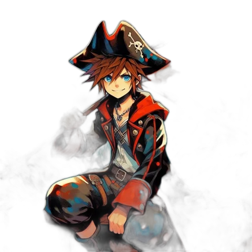 staff, jacket, mask, hat transparent PNG cut-out