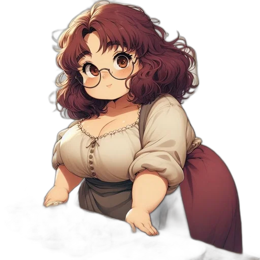 staff, dress, creature, animal transparent PNG cut-out