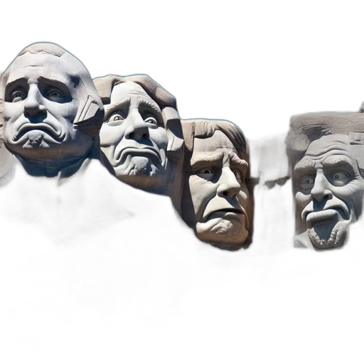 mask, face, 3d render, concept art transparent PNG cut-out