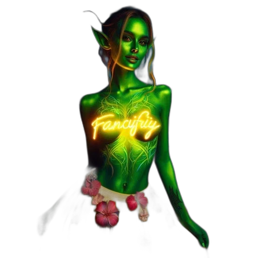 jewelry, concept art, fantasy art, cyberpunk transparent PNG cut-out