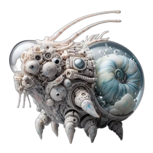 robot, jewelry, creature, weapon transparent PNG cut-out