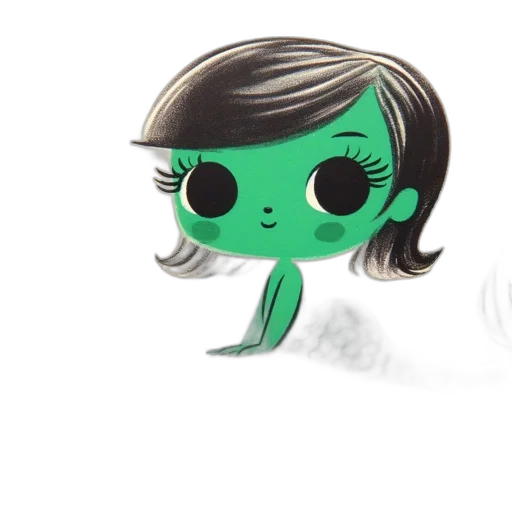 creature, hair, robot, mask transparent PNG cut-out