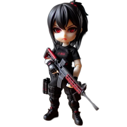 weapon, 3d render, concept art, cyberpunk transparent PNG cut-out