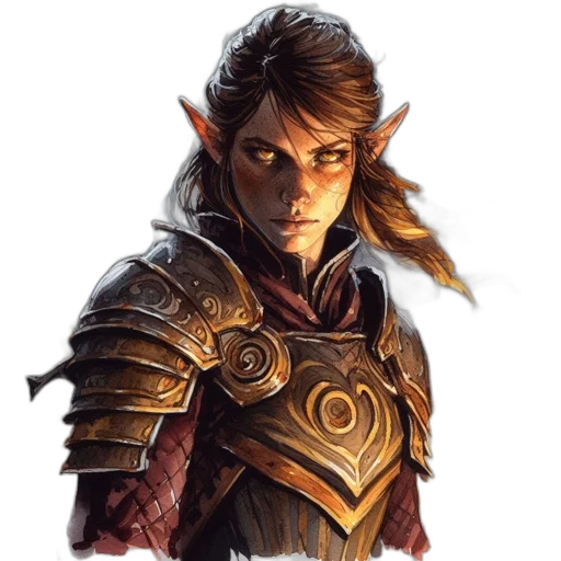 dragon, face, staff, sword transparent PNG cut-out