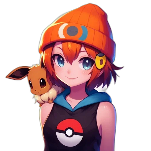 hat, animal, staff, face transparent PNG cut-out