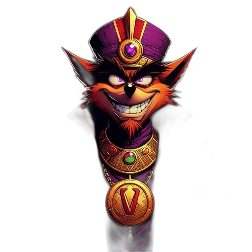 staff, crown, mask, weapon transparent PNG cut-out
