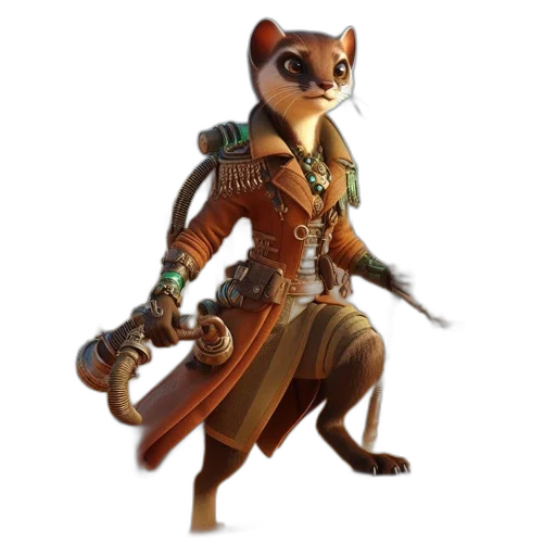 staff, animal, weapon, concept art transparent PNG cut-out