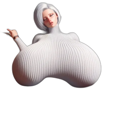 dress, creature, robot, food transparent PNG cut-out