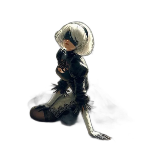 staff, robot, weapon, jacket transparent PNG cut-out
