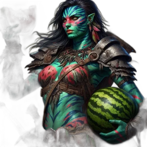 food, fantasy art, concept art, photorealistic transparent PNG cut-out