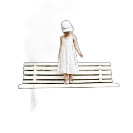 furniture, dress, hat, 3d render transparent PNG cut-out