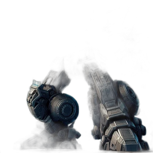 robot, weapon, creature, concept art transparent PNG cut-out