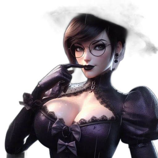 dress, mask, face, staff transparent PNG cut-out