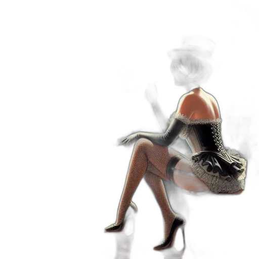 dress, shoes, mask, robot transparent PNG cut-out