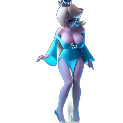 dress, staff, creature, mask transparent PNG cut-out