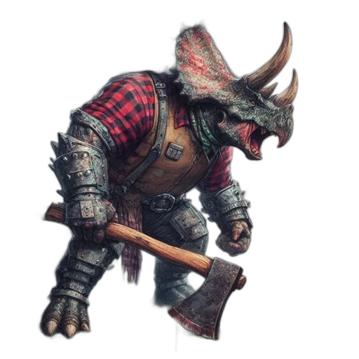 dragon, animal, creature, staff transparent PNG cut-out