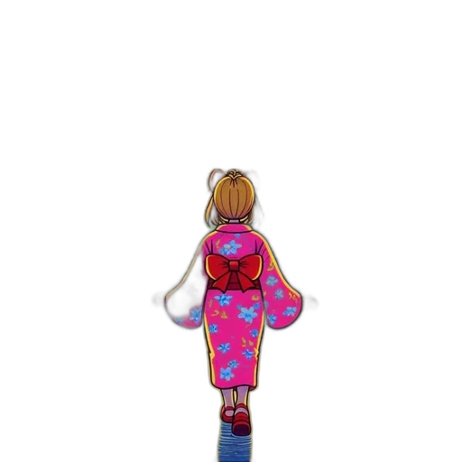 jacket, dress, staff, robot transparent PNG cut-out