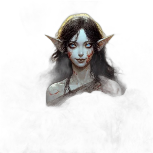 dragon, face, staff, creature transparent PNG cut-out